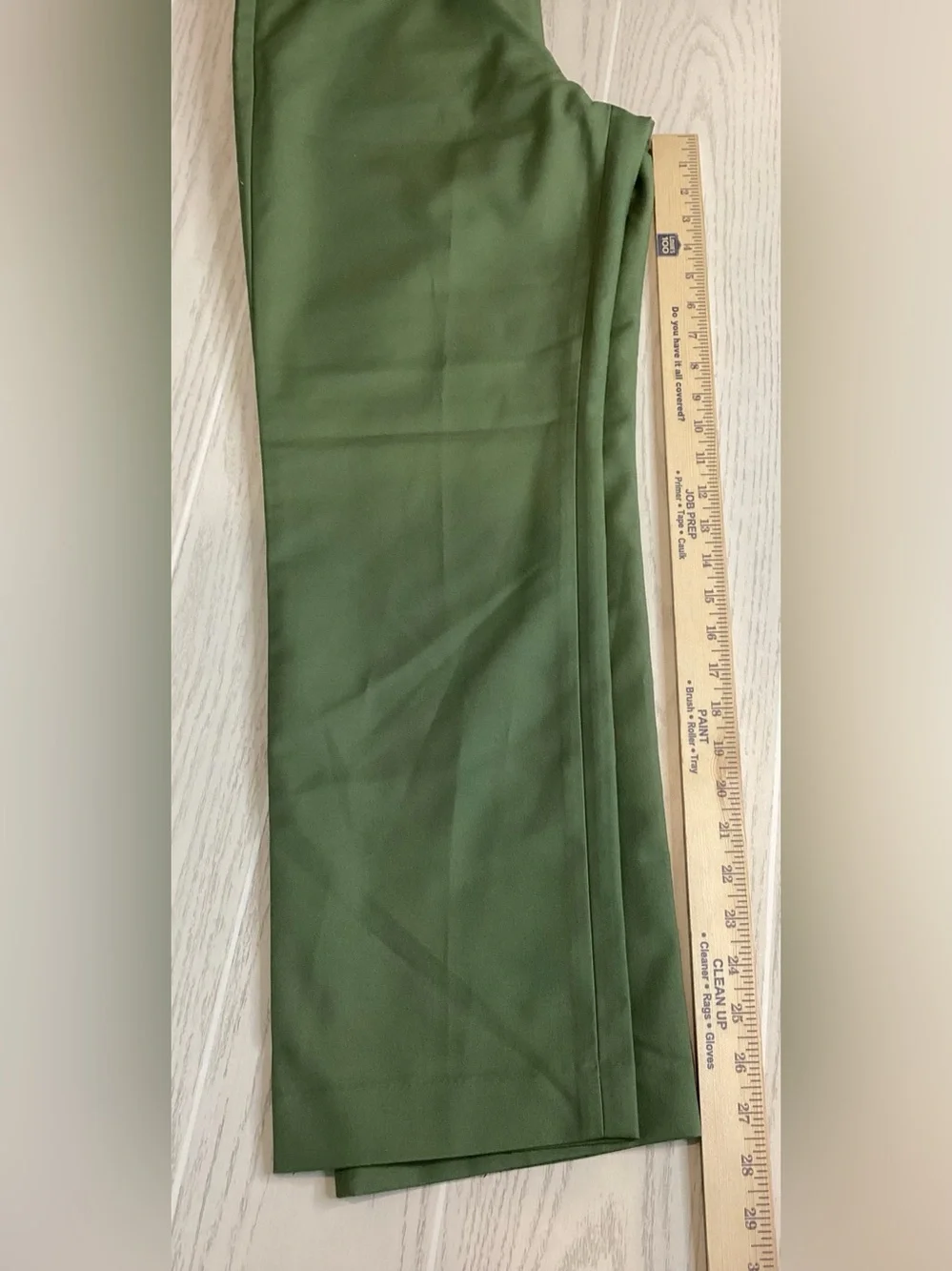 Women’s LOFT Olive Green Straight‎ Leg Pants Size 10 Work Office Career